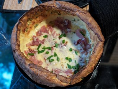 Dutch Baby-Savory-Prosciutto-Mozzarella-1